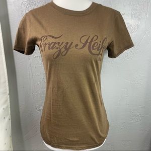 Hyp Crazy Heifer shirt Size S